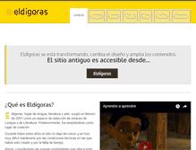 Tablet Screenshot of eldigoras.com
